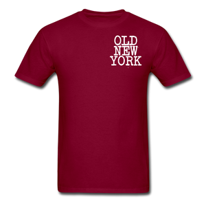 Old New York AKT-Shirt - burgundy