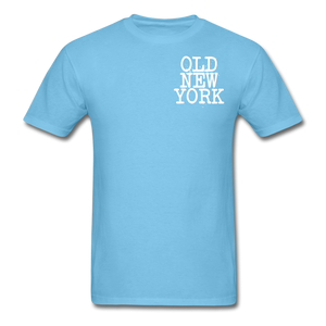 Old New York AKT-Shirt - aquatic blue