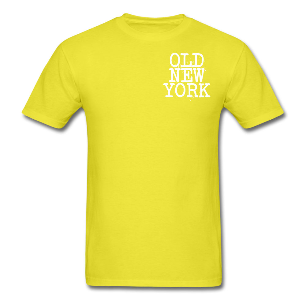 Old New York AKT-Shirt - yellow