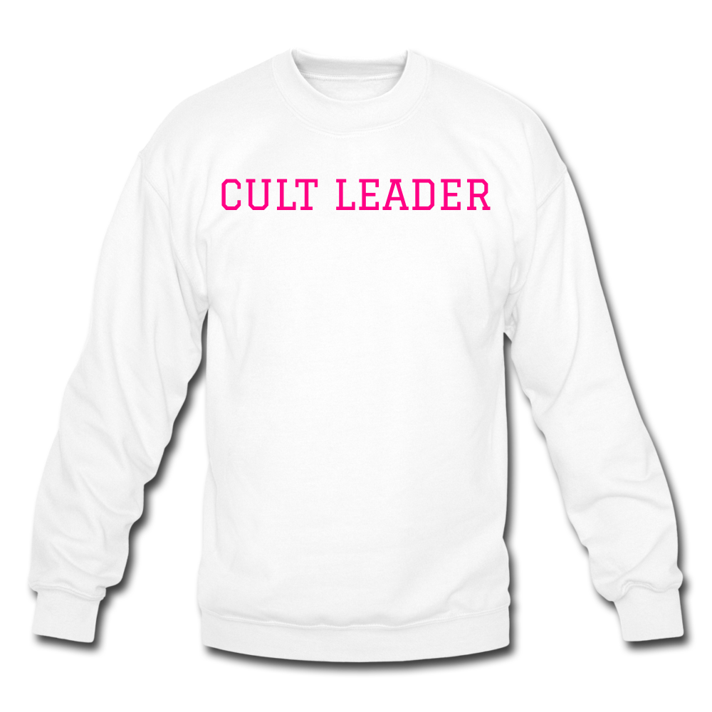 Cult Leader AK Crewneck Sweatshirt - white