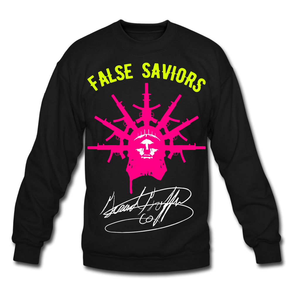 False Saviors (Signature) Crewneck Sweatshirt - black