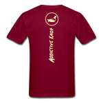 The Other Side T-Shirt - burgundy