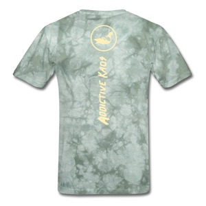 The Other Side T-Shirt - military green tie dye