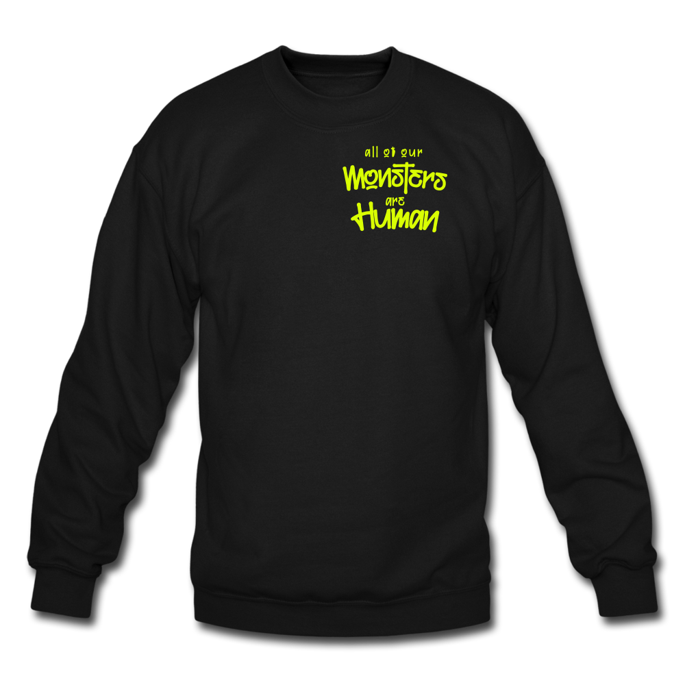 All of our Monsters Crewneck Sweatshirt - black