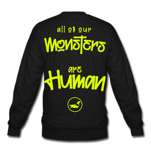 All of our Monsters Crewneck Sweatshirt - black