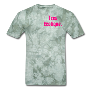 Erotique T-Shirt - military green tie dye