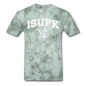 ISUPK Team T-Shirt - military green tie dye