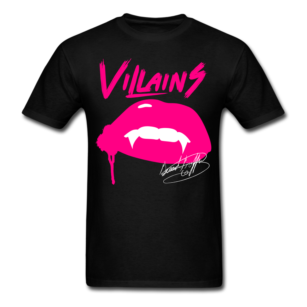Villains  T-Shirt - black