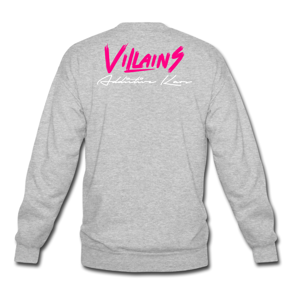 Villains Crewneck Sweatshirt - heather gray