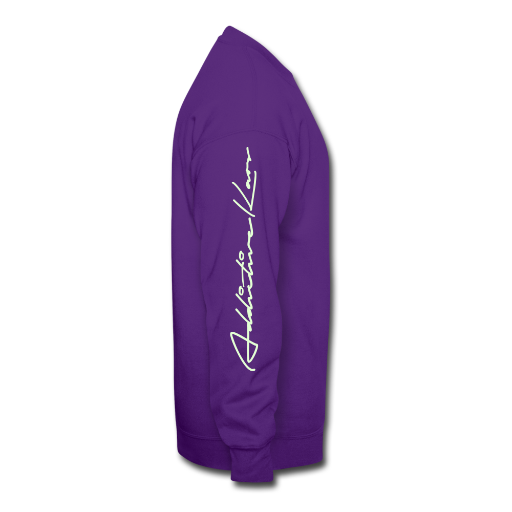 Villains Lust Crewneck Sweatshirt - purple