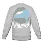 Villains Lust Crewneck Sweatshirt - heather gray
