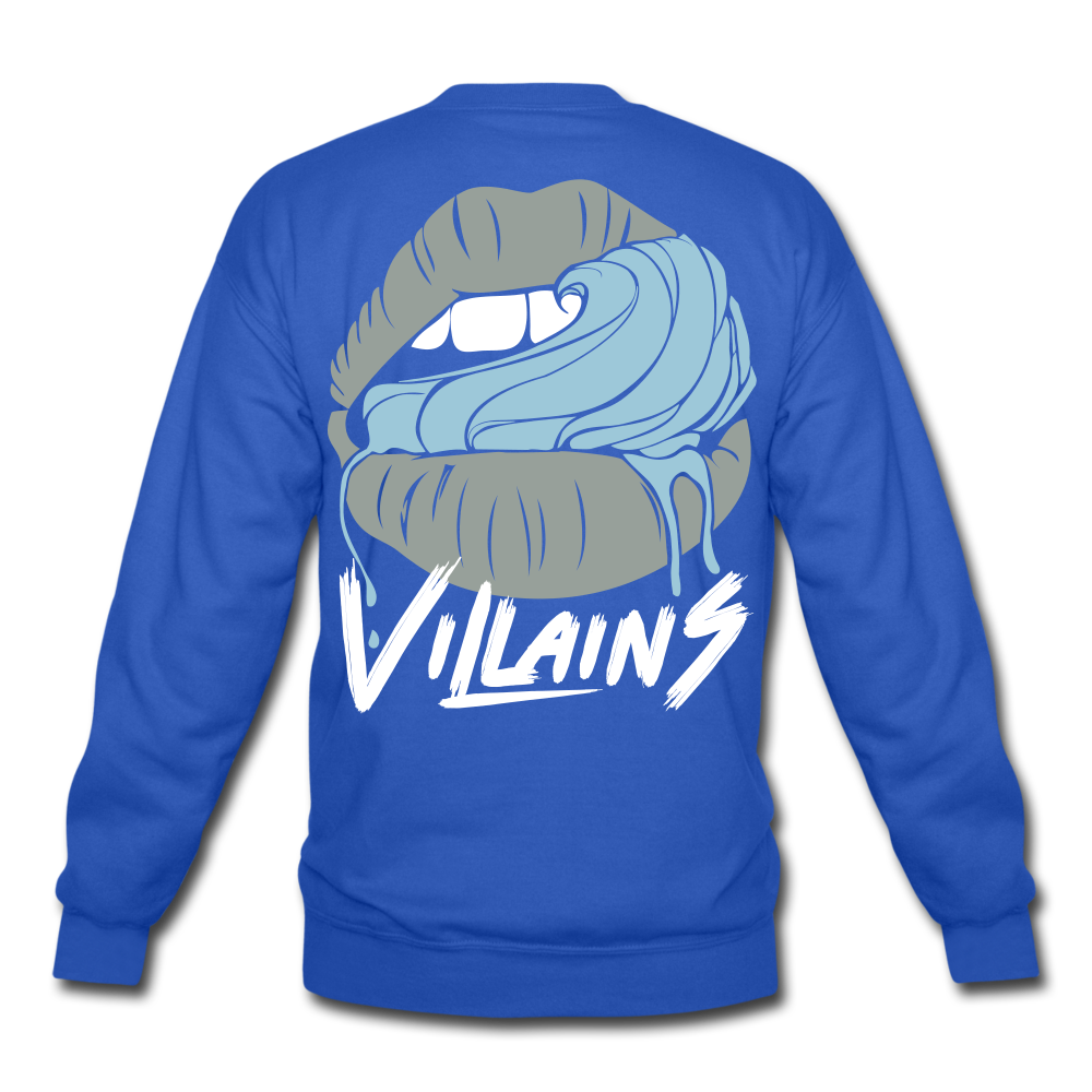 Villains Lust Crewneck Sweatshirt - royal blue