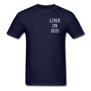 Link In Bio T-Shirt - navy