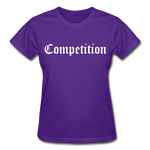 Competition Ultra Cotton Ladies T-Shirt - purple
