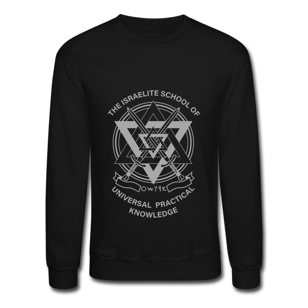 ISUPK Classic Crewneck Sweatshirt - black