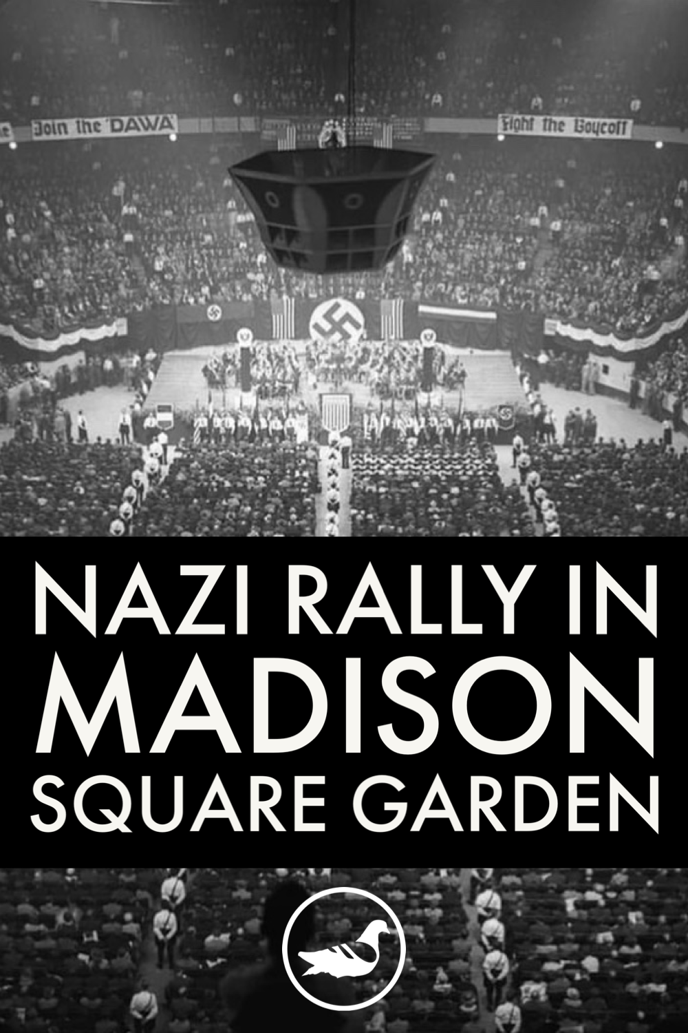 Nazi Rally in Madison Square Garden