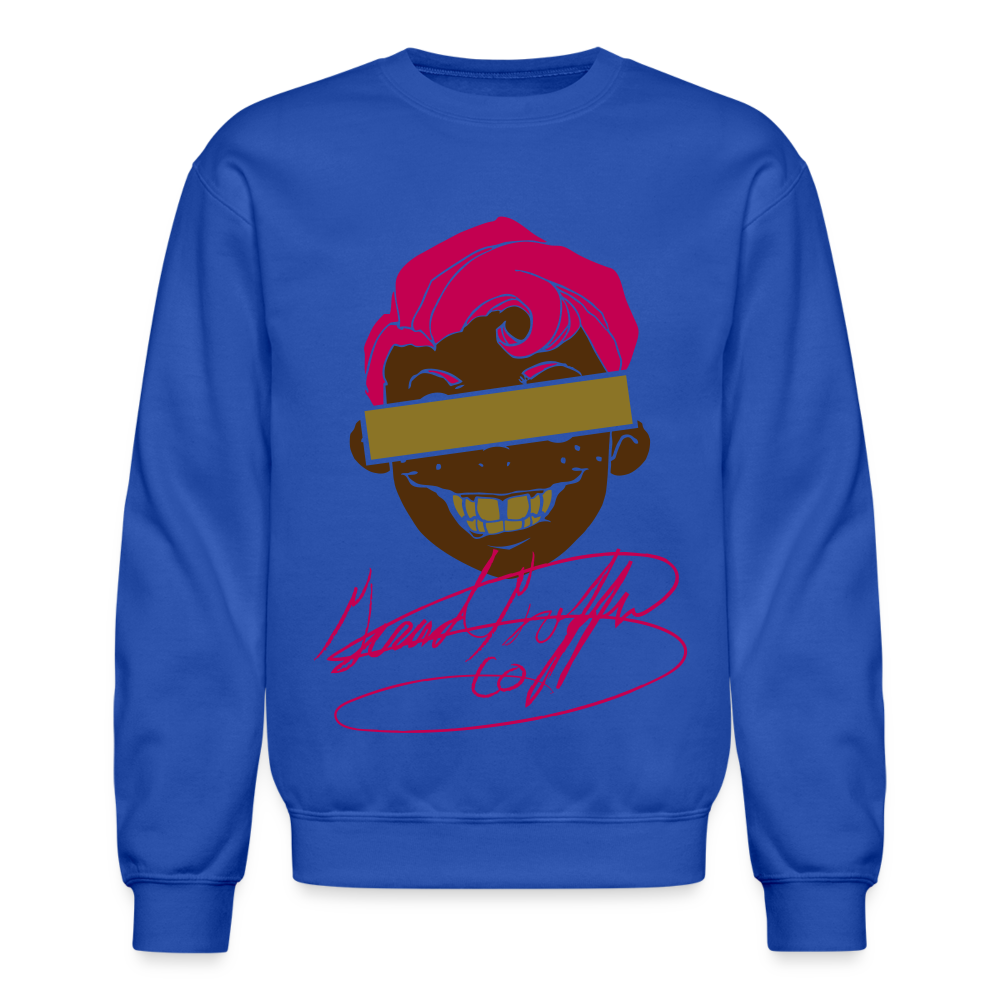 Percy Crewneck Sweatshirt(Gold) - royal blue