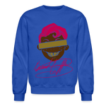 Percy Crewneck Sweatshirt(Gold) - royal blue