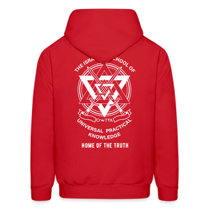 Seven Heads Hoodie - red