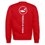 WRTC Glitch Crewneck Sweatshirt - red