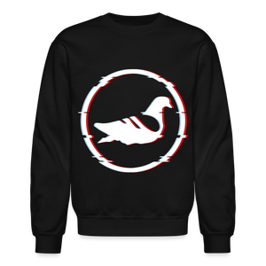 AK Glitch Crewneck Sweatshirt - black