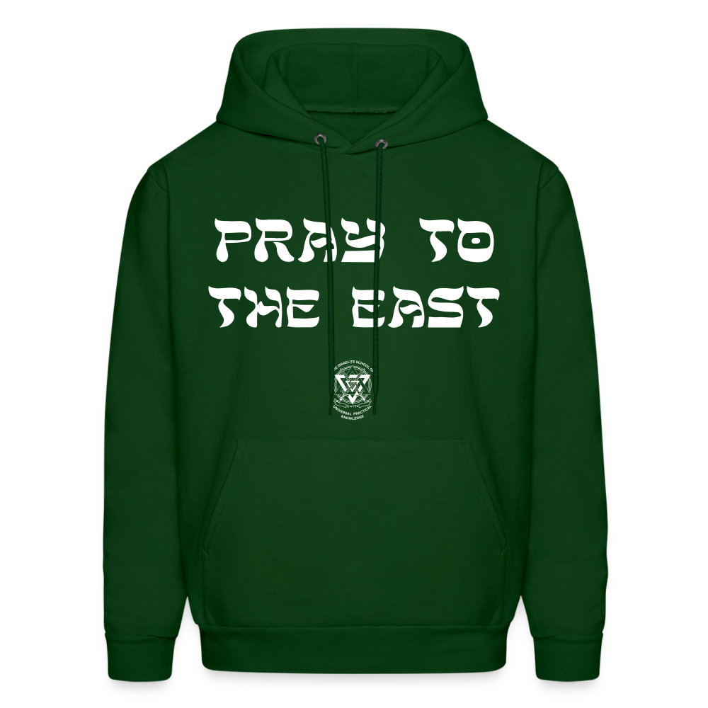 Pray to the east Hoodie - forest green