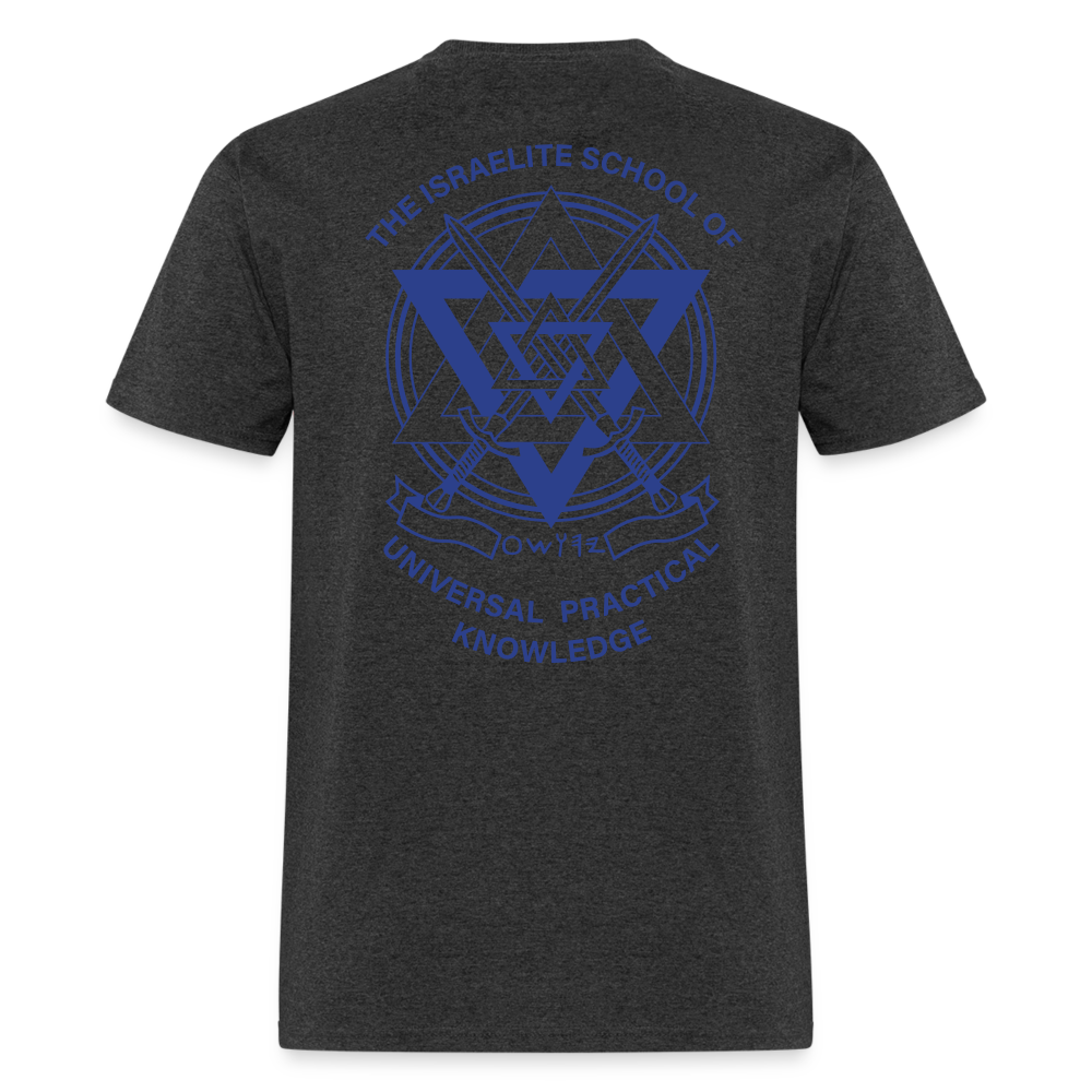 Products UPK Logo Classic T-Shirt Blue - heather black