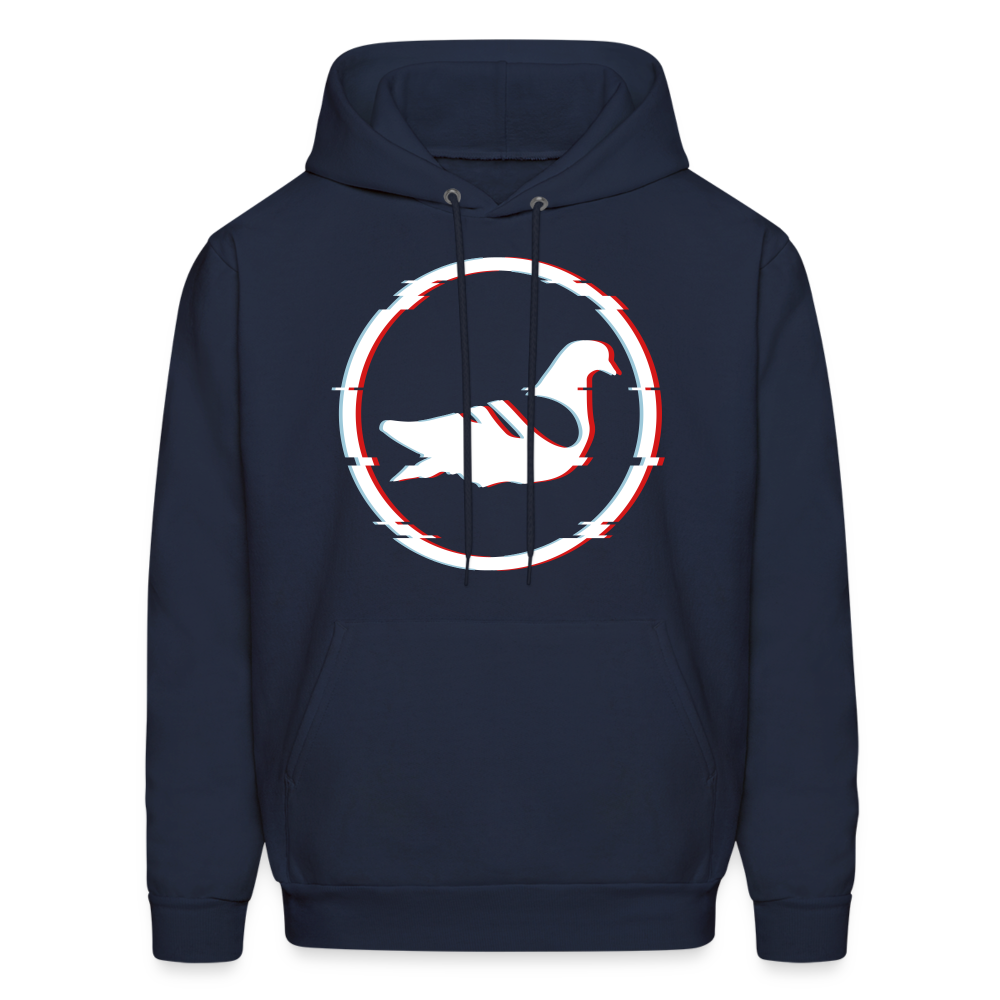 AK Glitch Men's Hoodie - navy