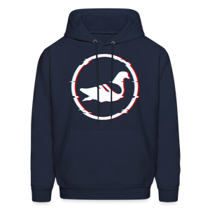 AK Glitch Men's Hoodie - navy