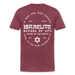 Pray to the East Premium T-Shirt - heather burgundy