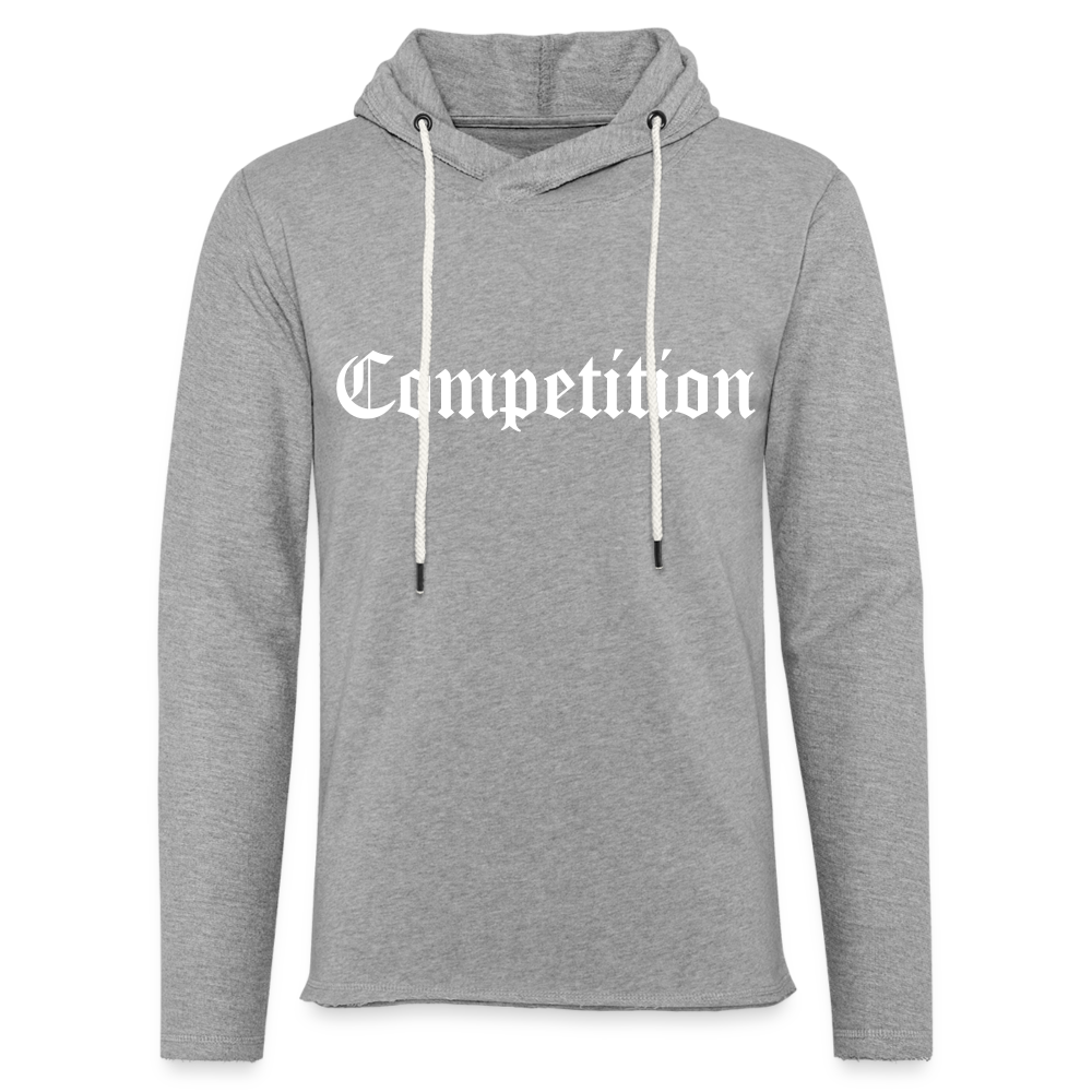 Competition Lightweight Terry Hoodie - heather gray