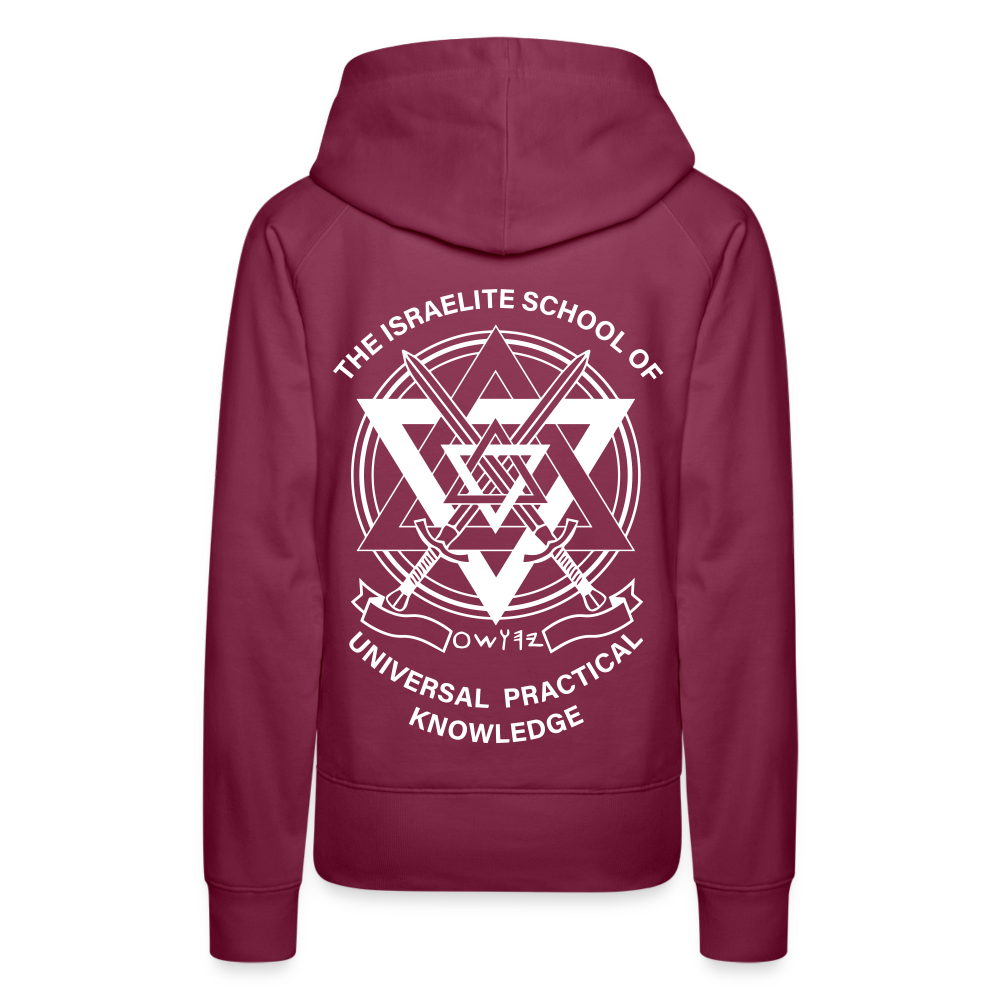 Raising Priests Women’s Premium Hoodie - burgundy