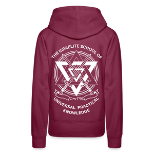 Raising Priests Women’s Premium Hoodie - burgundy