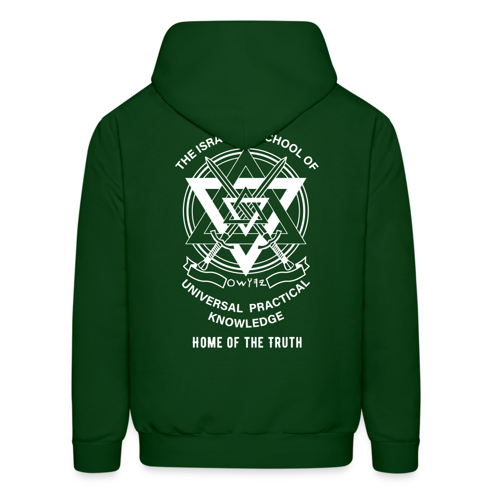 Seven Heads Hoodie - forest green