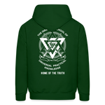 Seven Heads Hoodie - forest green