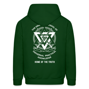 Seven Heads Hoodie - forest green