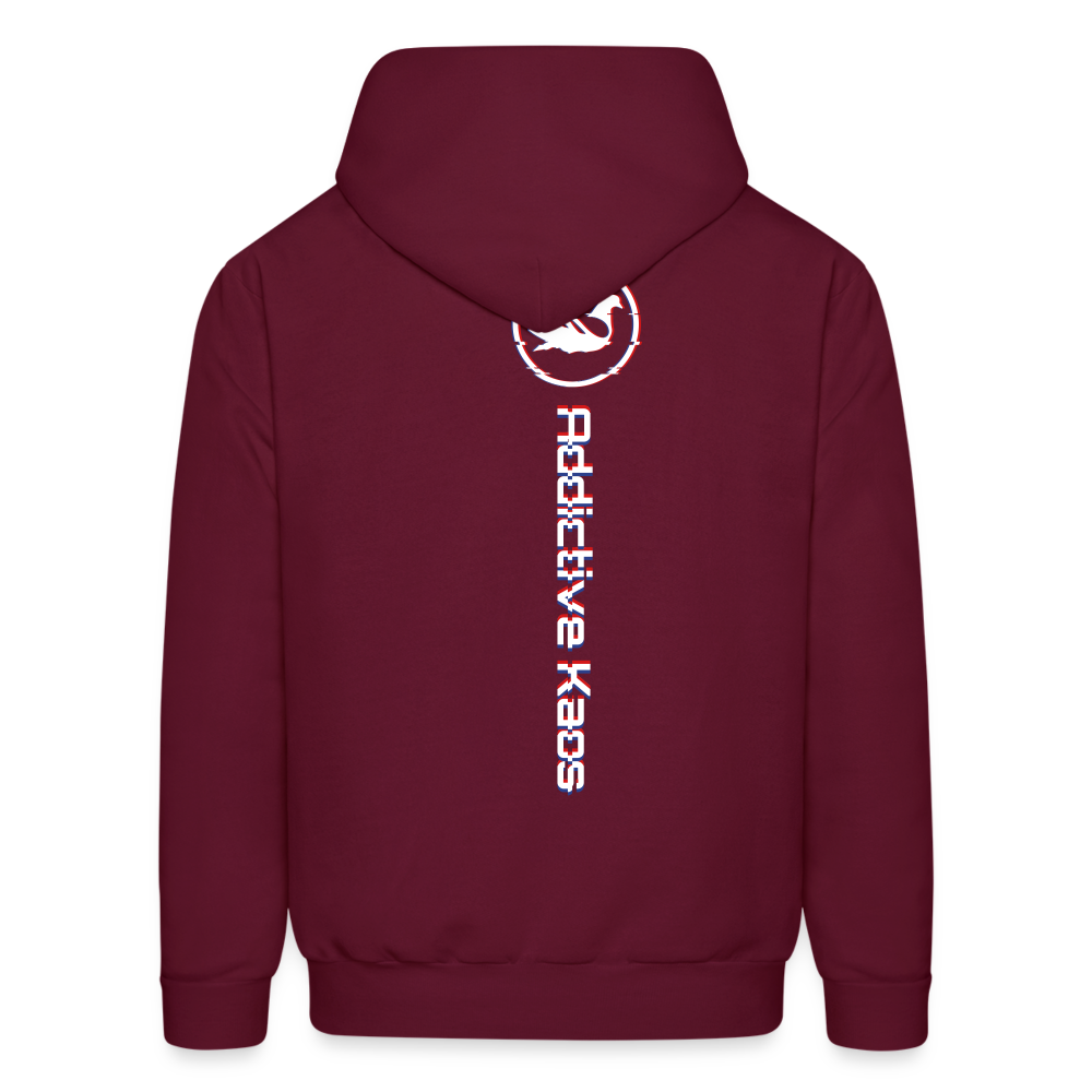 Hate Me Hoodie - burgundy