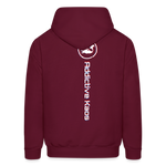 Hate Me Hoodie - burgundy