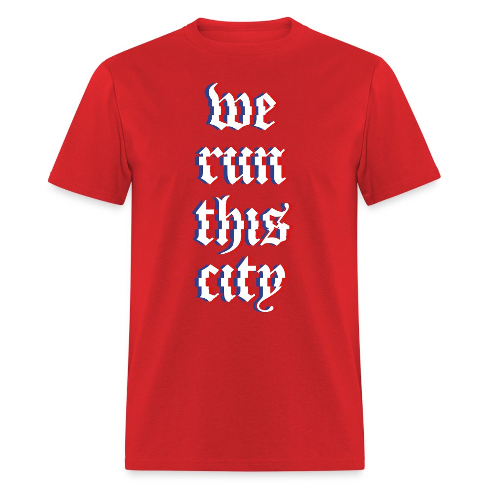 WRTC Glitch Classic T-Shirt - red