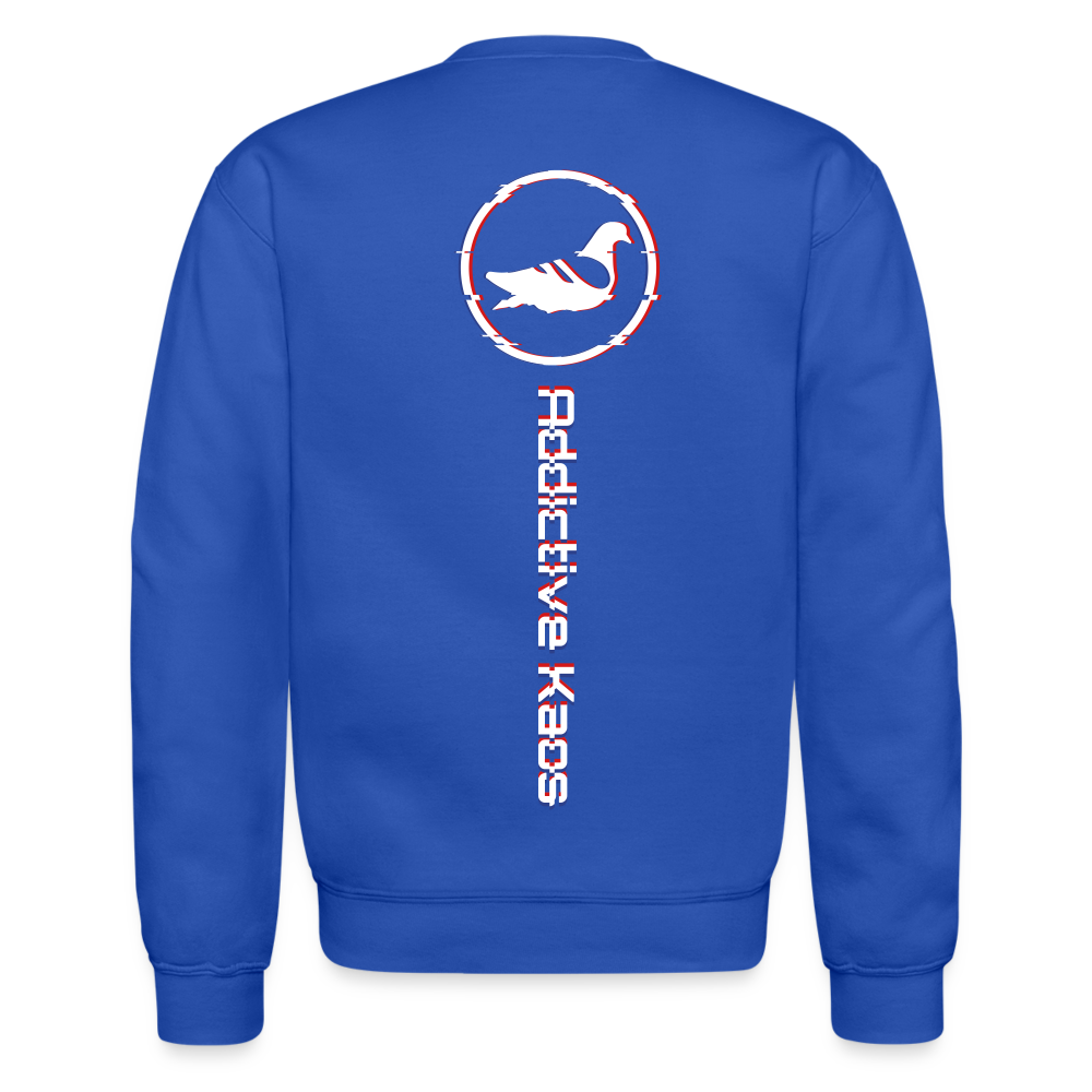 Hate Me Crewneck Sweatshirt - royal blue