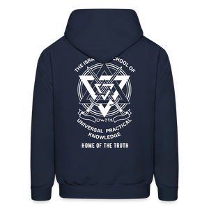 Seven Heads Hoodie - navy