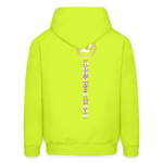 Hate Me Hoodie - safety green