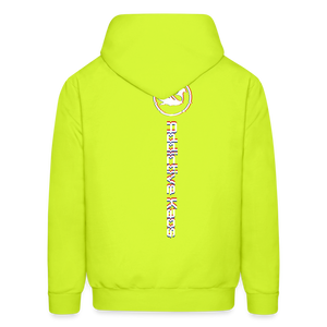 Hate Me Hoodie - safety green