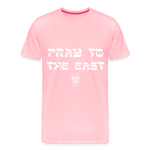 Pray to the East Premium T-Shirt - pink