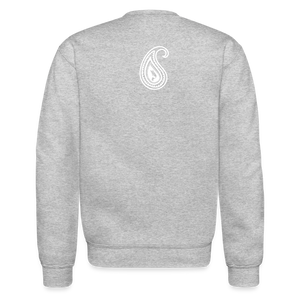 Paisley Crewneck Sweatshirt - heather gray