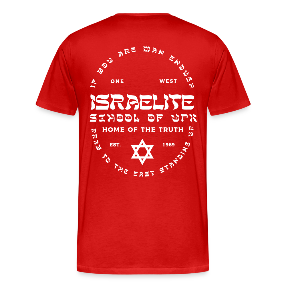 Pray to the East Premium T-Shirt - red