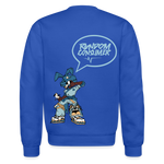 Rabid Rabit Crewneck Sweatshirt - royal blue