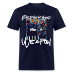 Brotherhood retro T-Shirt - navy