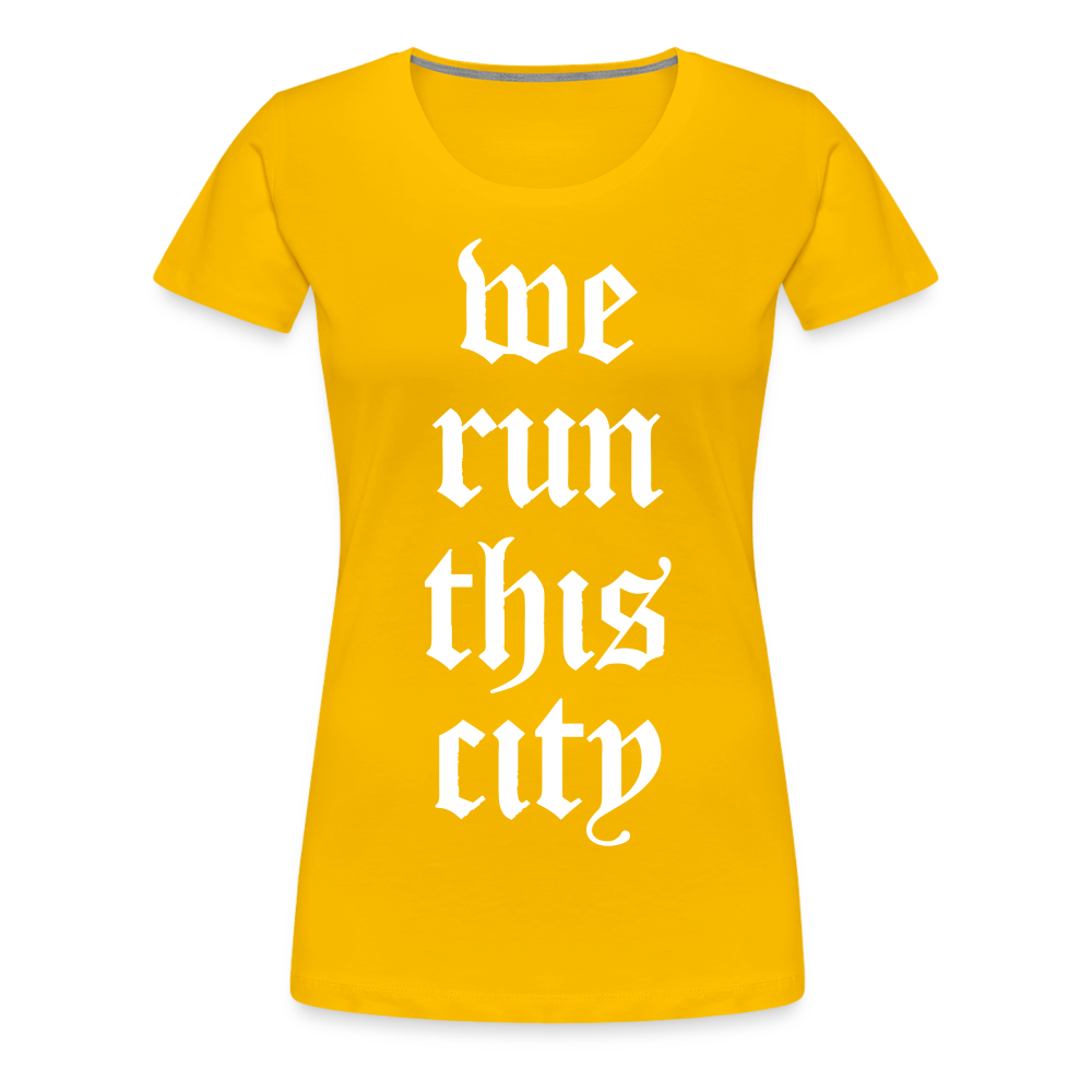 WRTC Women’s Premium T-Shirt - sun yellow