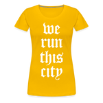 WRTC Women’s Premium T-Shirt - sun yellow